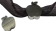 Stainless steel part for leather: SSP-386 9*3mm (Steel)