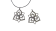 Stainless Steel Pendants: SSP-549 42mm (Steel) Flower