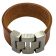 Plain Flat Leather Bracelet - Style 312