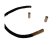 Zamak magnetic clasp: MGL 15 6mm (Rose Gold)