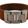 Plain Flat Leather Bracelet - Style 315