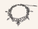 Star Pendant Bracelet - Silver - Item 998