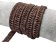 Arizona Style Oval Braided -12*5MM - Vintage Brown