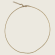 Rope Chain Necklace - Gold - 2mm - Item 906
