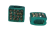 Shamballa Slider: 4344 5*3mm (Green)