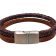 Combination Leather Bracelet - Style 191