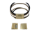 Zamak magnetic claps: MGL-296 16*3mm (gold matt)