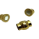 Stainless Steel Magnetic Clasp: MGST 19 12mm (gold)
