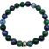 Azurite Malachite Gemstone Bracelet: Style-526 (8mm)