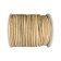 Round Leather Cord - Natural - 3mm