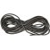 Real Round Nappa Leather Cord - Coffee Brown 5mm
