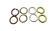 Brass jump ring FI-7028-0.8*4mm-GOLD