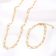 Gold Plated Stainless Steel Bracelet - Item 539