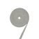 Real Suede Cords-10mm-Light Grey