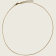 Soft Snake Chain Necklace - Gold - 1mm - Item 50
