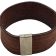 Plain Flat Leather Bracelet - Style 316