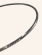 Twisted Square Snake Chain Bracelet  – Silver - 1.5mm - Item 997