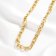 Gold Plated Stainless Steel Necklace - 501