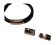 Zamak magnetic clasp: MGL 249 6MM (Rose Gold)