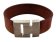 Plain Flat Leather Bracelet - Style 284