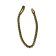 Men's Bracelet with Magnetic Clasp - 21cm- Gold