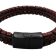 Bruges Braided Leather Bracelet - Style 254