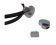 Zamak magnetic claps: MGL-130 5*2mm (Steel)