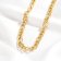 Gold Plated Stainless Steel Necklace - 520