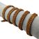 Arizona Style Oval Braided -12*5mm-Natural