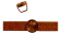 Stainless Steel Findings and Flat Parts: SSP-420 12.5*8mm (Rose Gold)