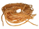 Silk Cords - Light Orange - 2mm