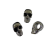 Stainless steel part for leather: SSP-534 8MM (Steel)