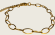 Almond Chainlink Bracelet - Gold - Item 991