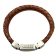 Combination Leather Bracelet - Style 181