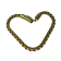 Men's Bracelet with Magnetic Clasp - 21cm- Gold