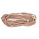 Real Round Nappa Leather Cord - Rose 5mm