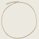 Cable Link Chain Necklace - Gold - 1mm - Item 992