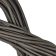 Real Round Nappa Leather Cord - Dark Brown 5mm