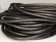 Round leather Cords - 6mm - Vintage Brown