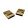 Stainless Steel Magnetic Clasp: MGST-119 20*4mm (gold)