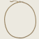 Popcorn Chain Necklace - Gold - 3mm - Item 905
