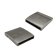 Stainless Steel Magnetic Clasp: MGST-163 20*2mm (steel matt)