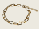 Triangle Wire Dendritic Pearl Bracelet - Gold - Item 980
