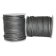 Round leather cord Metallic Dark Grey 3mm