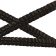 Texas Braided Leather Cord - 14x4mm - Coffee Brown