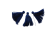 Cotton Tassels 3 cms - Dark Blue