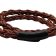 Hawaii Bolo Braided Leather Bracelet - Style 513