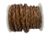 Dublin Bolo Braided Round Twist Leather Cords - 6mm -  Vintage Brown