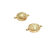 Magnetic Clasps - Zamak -Gold -MG1 - 8mm