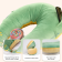 Crochet, Knitting and Gaming Pillow - Green and Yellow